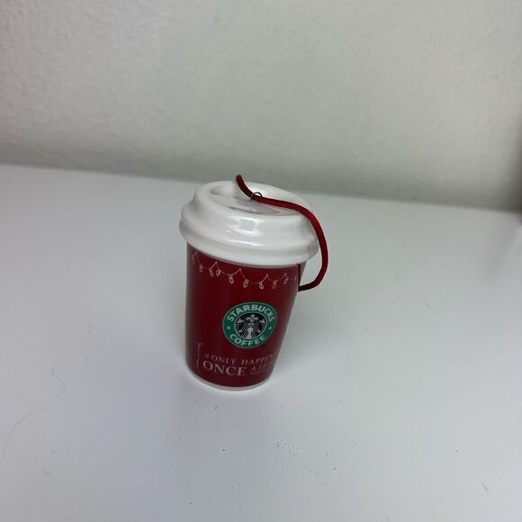Vintage Starbucks Holiday 2005 Christmas Tree Ornament - Picture 1 of 4